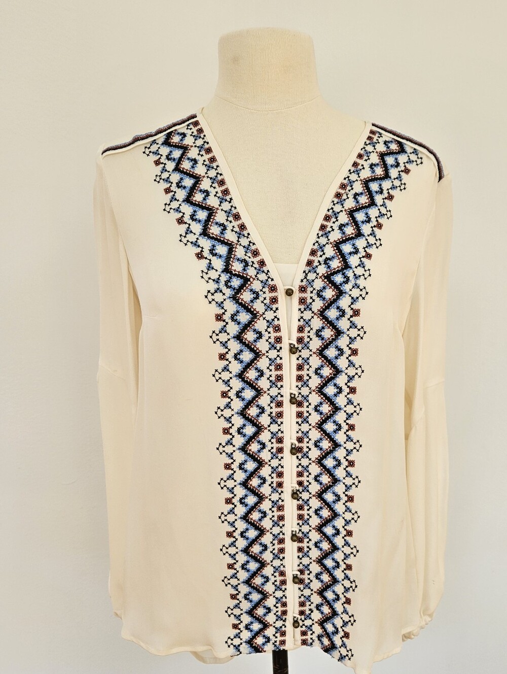 Veronica Beard Silk Top - Picture 3 of 14